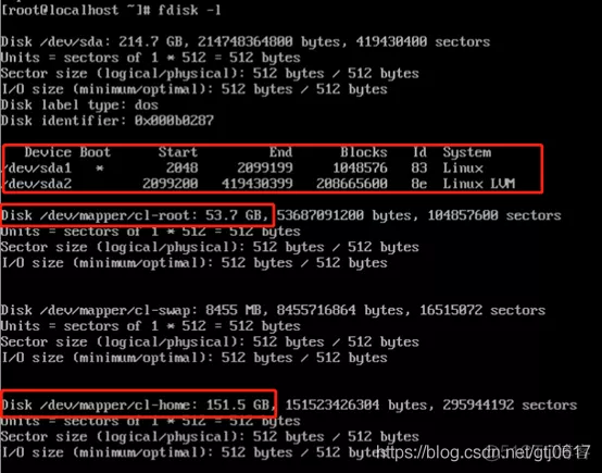 CentOS7调整磁盘分区_centos_04