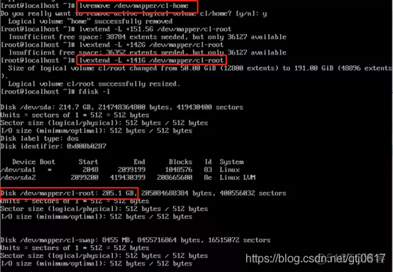 CentOS7调整磁盘分区_centos_07